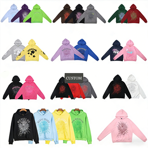 Sudadera con Capucha de Hombre, Estilo Invernal, con Estampado de Araña, Tejido de Felpa 100% Algodón de Alta Calidad, Manga Larga, Estilo Crochet - Product Image 3