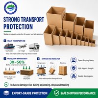 Cartons d'expédition de haute qualité avec logo, boîtes en carton ondulé recyclables, imprimées sur mesure pour les commandes en magasin et en ligne