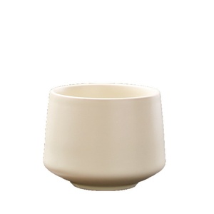 Tasse à eau en céramique minimaliste personnalisée, tasse à expresso en argile brute, tasse à thé artisanale beige clair, petite tasse QWE ZA204, boîte blanche - Product Image 5