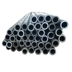 China suppliers of Q235 Q345 ASTM carbon ERW mild iron round welded steel pipes