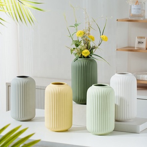 YBh Bắc Âu Tối Giản Bình Gốm Cho Centerpieces Bohemian Hiện Đại Trang Trại Sứ Bàn Bình Cho Trang Trí Nội Thất - Product Image 2