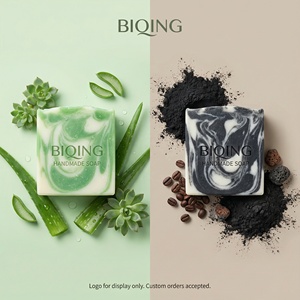 Savon artisanal aux herbes, au charbon actif bio, végétalien, blanchissant, pour le visage et le corps, en gros - Product Image 6
