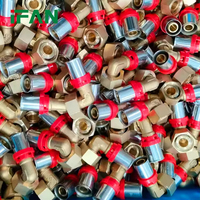 Système de presse hydraulique en laiton IFAN Pex, plomberie, chauffage, raccord de presse multicouche Pex, raccord radiant Pex