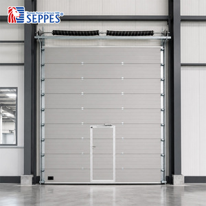 <span class=keywords><strong>Puerta</strong></span> Seccional Industrial <span class=keywords><strong>Basculante</strong></span>, Paneles Aislados de PU de 40-80 mm, Vida Útil de 30.000 Ciclos, Resistencia al Viento de 120 km/h, Certificación CE - Product Image 1