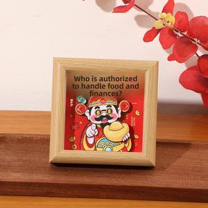 Blessings Spring Festival National Trend New Chinese Style 3D Paper-Cut Three-Dimensional Photo Frame - Product Image 5