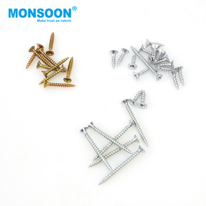 Ốc Vít Hai Đầu Phẳng Bán Chạy Ốc Vít Ván Dăm Mạ Kẽm Màu Vàng Chìm Bằng Gỗ - Product Image 6