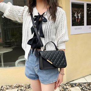 Sac carré à motif diamant, nouveau sac à bandoulière pour femme, sac de mode tendance - Product Image 2
