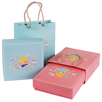 OMT OEM Luxe Unique Personnalisé Boîtes en papier pour cadeaux de fête prénatale, cadeaux pour enfants, boîtes en papier pour bonbons, friandises, biscuits, chocolat