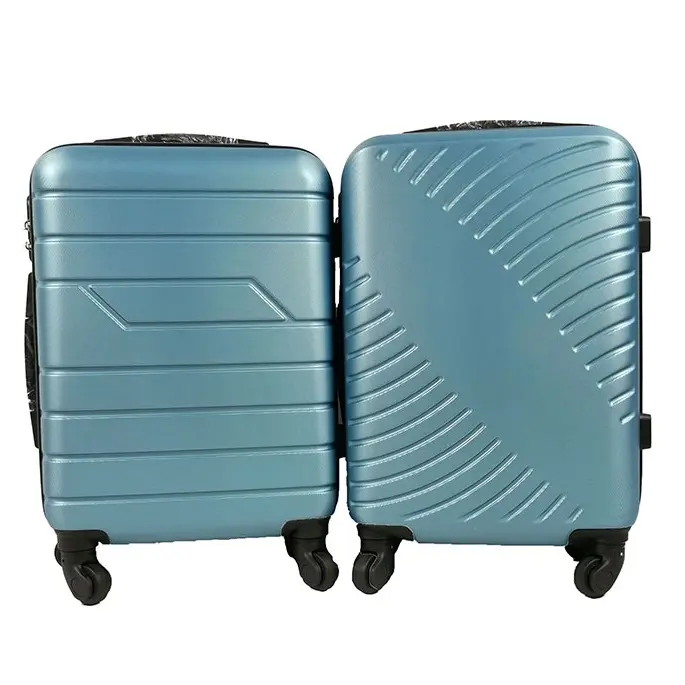 맞춤형 패션 녹색 하드 쉘 여행 가방 트롤리 수하물 소녀 트롤리 가방 수하물 가방