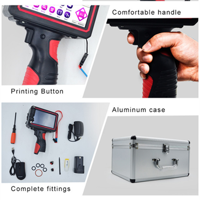 TOP VENTE MINI IMPRIMANTE PORTATIVE POUR IMPRESSION TEXTILE AVEC MACHINE D'IMPRESSION À JET D'ENCRE