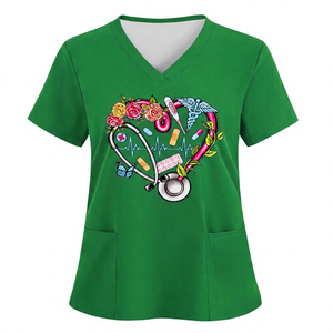 Tenues d'infirmières chirurgicales pour femmes, uniformes d'hôpital respirants, tricotés, sans couture, fusionnés, sur mesure - Product Image 3