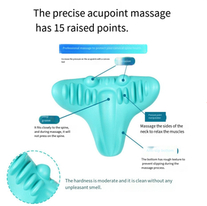 อุปกรณ์ดึงคอ JEANYOO PU สำหรับจัดแนวกระดูกสันหลังส่วนคอ หมอนไคโรแพรคติก ที่ยืดคอ ผ่อนคลายคอและไหล่ - Product Image 5
