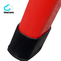 Échelle pliante en aluminium à 5 marches Cloud-party, style A, avec rails épaissis, portable pour appartement et usage domestique, capacité de charge de 150 kg