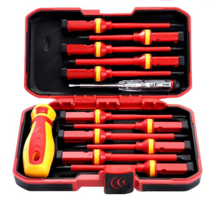 Jeu de tournevis isolés 13 en 1, outils électriques haute tension pour électriciens, jeu de tournevis spécial - Product Image 1