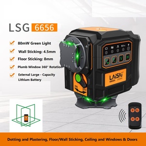 Niveau laser vert infrarouge haute précision Laisai 12 lignes, précision 1 mm, nivellement automatique, niveleurs rotatifs, garantie 1 an - Product Image 3