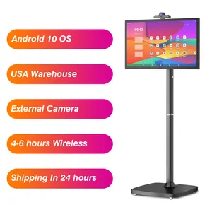 2024 Nieuwste 27Inch Standbyme Interactieve Touchscreen Smart Tv Stanbyme Draagbare Android Alles In Één Touchscreen Smart Tv