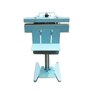 CHPSF-300X2 Aluminum Frame Direct Heating foil plastic bag Vertical Foot pedal Sealer Sealing Machine