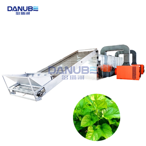 Large Scale Protein Mulberry Mesh Belt Dryer Feed Drying Machinery Protein Mulberry Cleaning and Drying Processing Line - Product Image 1