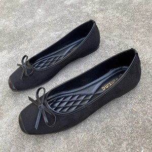 Leopard Print Women's <strong>Ballet</strong> <strong>Suede</strong> Upper Light Breathable <strong>Flats</strong> Ladies Soft Sole <strong>Flat</strong> Shoes - Product Image 2
