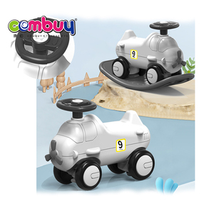 Mainan Mobil Geser <span class=keywords><strong>2</strong></span> in 1 dengan Setir untuk Anak, Kuda Goyang Bayi - Product Image 1
