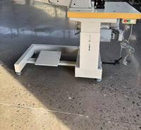 Machine à coudre pour chaussures GSB-205-370, machine à coudre pour cuir à lit cylindrique avec alimentation par entraînement composé