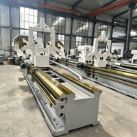 CW61220 Schwerlast-Horizontaldrehmaschine Großbohr-Rollendrehmaschine Hochleistungsfähige Schneidemaschine mit Hoher Steifigkeit für Windkraftanlagen-Metalldreharbeiten
