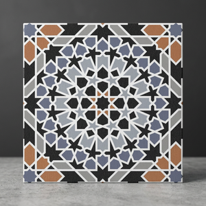 Carreaux muraux en céramique numérique Elevation 300x300mm, finition brillante ou mate, série de décoration murale, carreaux de sol extérieurs antidérapants à connecter - Product Image 6