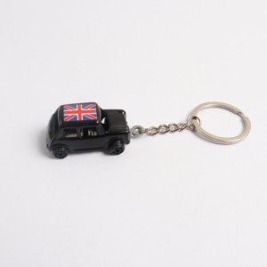 Llavero Metálico Miniatura Estilo Británico con la Bandera del Reino Unido Impresa en el Techo, Recuerdo Turístico <span class=keywords><strong>de</strong></span> Londres, Disponible en 3 Colores - Product Image 4