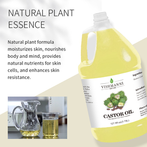 Olio di Ricino Puro al 100% Pressato a Freddo Biologico, Prezzo all'Ingrosso, per la Cura dei Capelli - Product Image 4