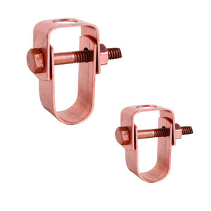 Colgador de horquilla personalizado Tubo de horquilla de cobre Abrazadera de perno en U de cobre de acero inoxidable - Product Image 4