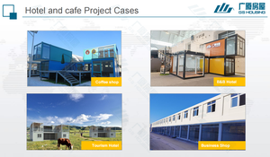 Casa Contenedor Modular Prefabricada Personalizada de Dos Pisos, Desmontable, con Panel Sándwich de Acero, Ecológica, de Instalación Rápida - Product Image 5