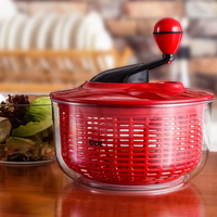 Accessoires de cuisine Essoreuse à salade en plastique Laveuse et sécheuse pour laitue raisin Outils de cuisine essentiels