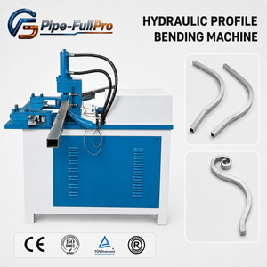 Hydraulic <b>bending</b> <b>machines</b> are used for <b>bending</b> display shelves, square steel pipes, and fabricating warehouse racks. - Product Image 1