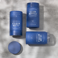 Emballage de flacon de pilules en verre pharmaceutique de 150 ml avec logo personnalisé de luxe pour les pharmacies