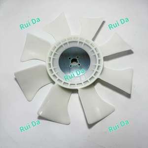 Aspas de Ventilador para Excavadoras PC45 con Orificios Diagonales, Maquinaria de Construcción con 8 Orificios - Product Image 2