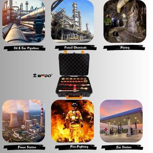 WEDO德国DIN标准和BAM认证ATEX无火花1/4 "* 3/8" <span class=keywords><strong>Dr</strong></span>插座Set-21pcs - Product Image 4