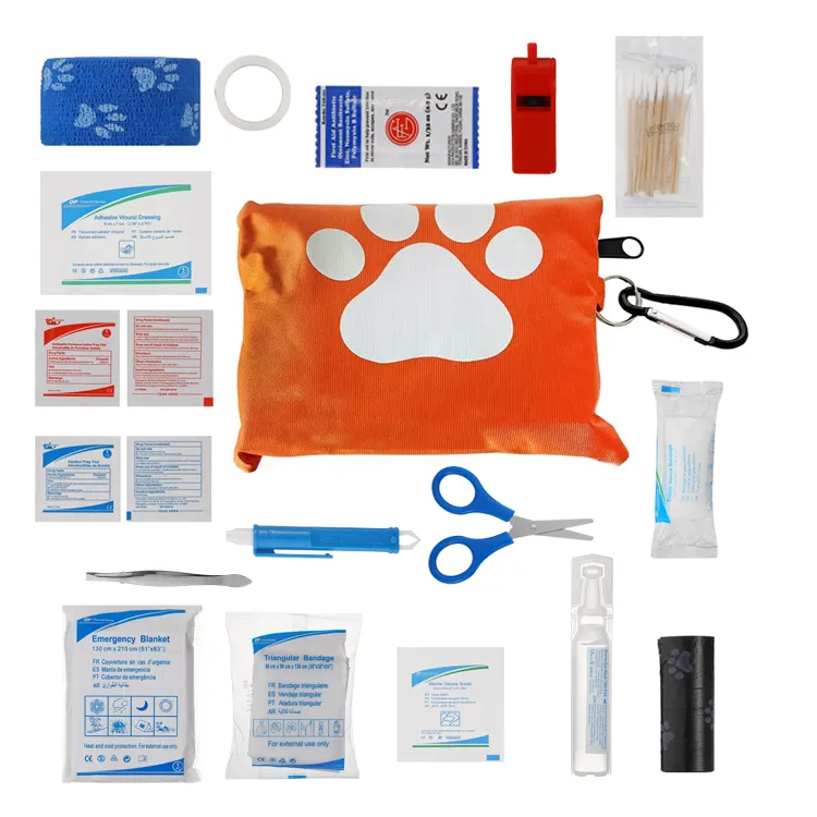 Oripower-botiquín de primeros auxilios médico personalizado para mascotas pequeñas, bolsa de primeros auxilios 600d