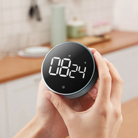 Timer Logam Timer Standar 60 Menit Penghitung Mundur untuk Penggunaan Rumah Tangga dan Dapur