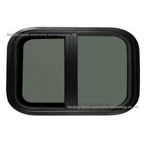 Fenêtres coulissantes gauche et droite Tianze RV pour camping, en alliage d'aluminium, verre trempé, étanches, taille personnalisable 600*300mm - Product Image 2