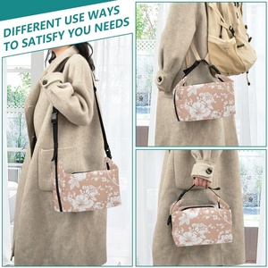 Sac à déjeuner personnalisé Hawaii Tropical Nude Rose, sac chaud et isolé pour pique-nique scolaire en plein air - Product Image 6