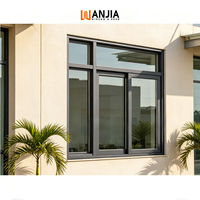 Ventana Corredera de Aluminio con Marco Delgado, Ventanas Correderas de Aluminio para Casas