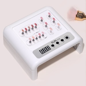 Coussin repose-bras pour ongles avec lampe UV LED 72 LED pour le durcissement du gel, support de main pour manucure en salon - Product Image 1