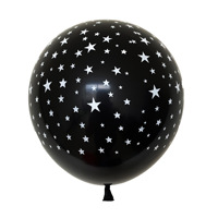 Emay Globos de Látex Transparentes para Fiesta de Graduación, Globos Negros y Dorados de 12 Pulgadas para Año Nuevo