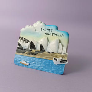 Imán de Resina Duradero para Refrigerador con Diseño de Ciudades de Sicilia, Italia, Corea, <span class=keywords><strong>Tenerife</strong></span>, Bali, Arabia Saudita, Polonia, Recuerdo Turístico - Product Image 3