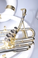 Sousaphone en fibre de verre à 3 ventouses en laiton (SS-S330W)
