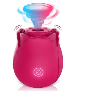 Giocattolo Sessuale per Adulti 18+, Stimolatore Clitorideo, Vibratore Punto G, Vibratore a Rosa con Funzione di Suzione per Donne - Product Image 1
