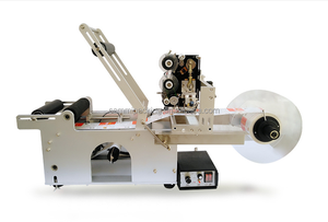 Bán tự động chai tròn labeler, máy ghi nhãn mác với ngày sản xuất, số lô in mã - Product Image 2