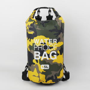 <span class=keywords><strong>Bolsa</strong></span> de Natación Impermeable de PVC Ligera, Estilo Camuflaje, de Un Solo Hombro o Doble Hombro, para Deportes Acuáticos - Product Image 6