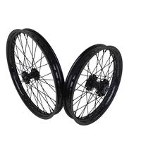 Ensemble de roues FIT Arctic Leopard Xe Pro s 21*1.6 18*2.15 19*1.6 16*1.85, jantes pour moto électrique tout-terrain