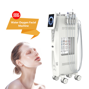 Appareil de soin du visage à oxygène et eau 8 en 1 avec écran tactile et 8 embouts pour le blanchiment et l'hydratation du visage - Product Image 2
